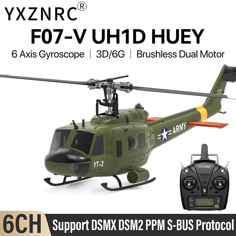 Rc Helicopter Large - Neuer YUXIANG RC Helikopter F07-V UH-1