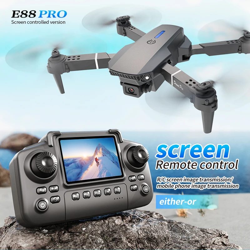 Professionelle E88 PRO Drohne  – Rc Helicopter Case Bewertung und Preis