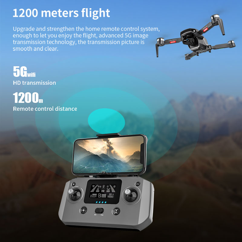 L106 Pro 3 Drohne 5G WIFI FPV  – Rc Helicopter Electric Bewertung und Preis